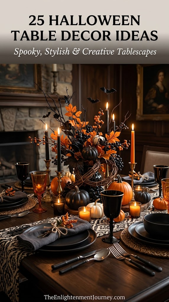 25 Halloween Table Decor Ideas for a Spooky Setting 27 25 Halloween Table Decor Ideas for a Spooky Setting