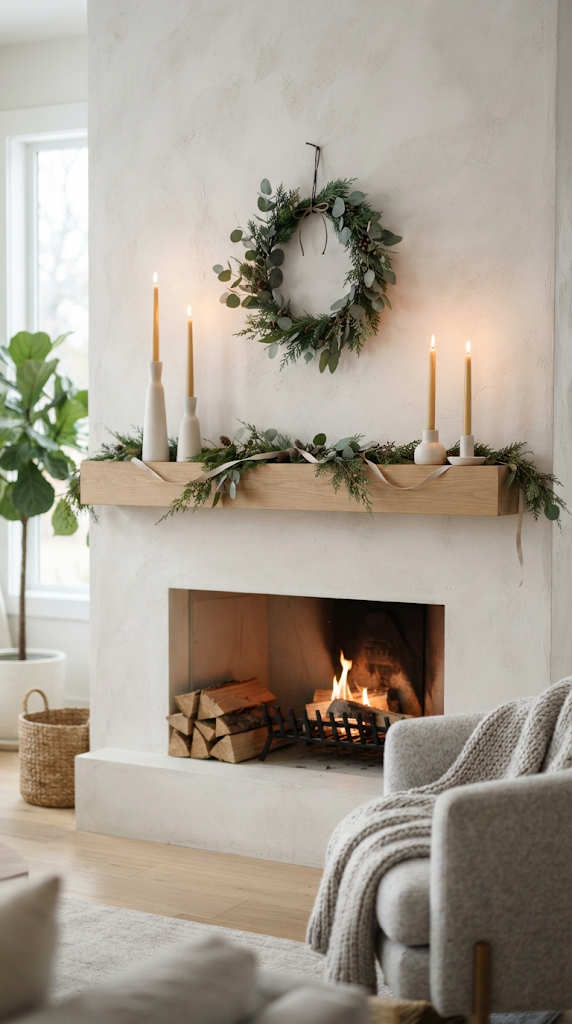 25 Christmas Mantel Ideas to Make Your Home Feel Magical 7 25 Christmas Mantel Ideas to Make Your Home Feel Magical