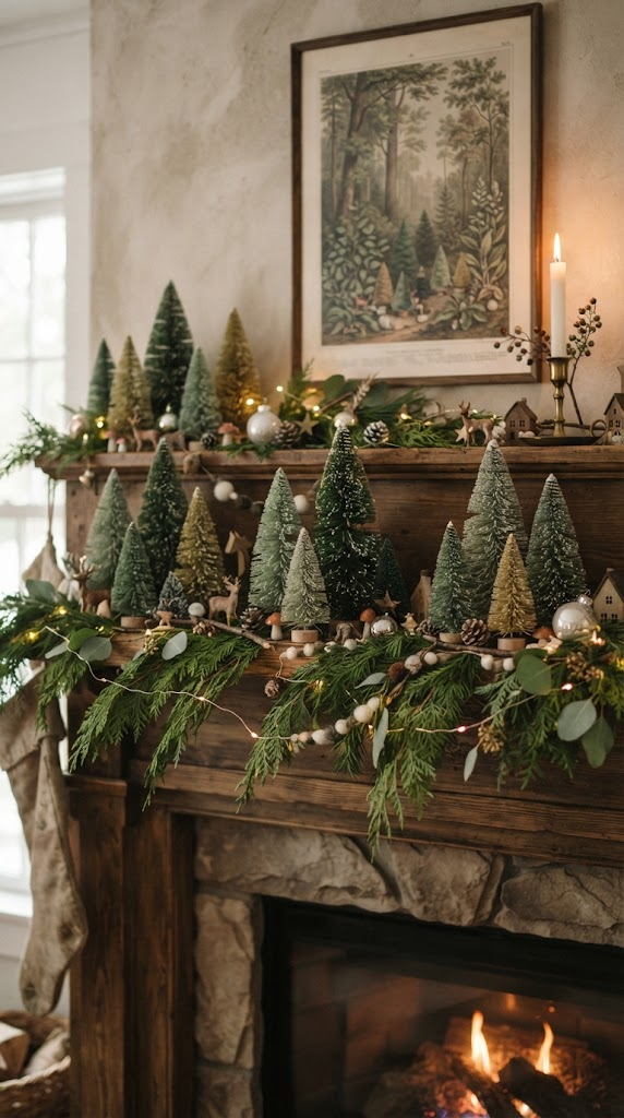 25 Christmas Mantel Ideas to Make Your Home Feel Magical 22 25 Christmas Mantel Ideas to Make Your Home Feel Magical