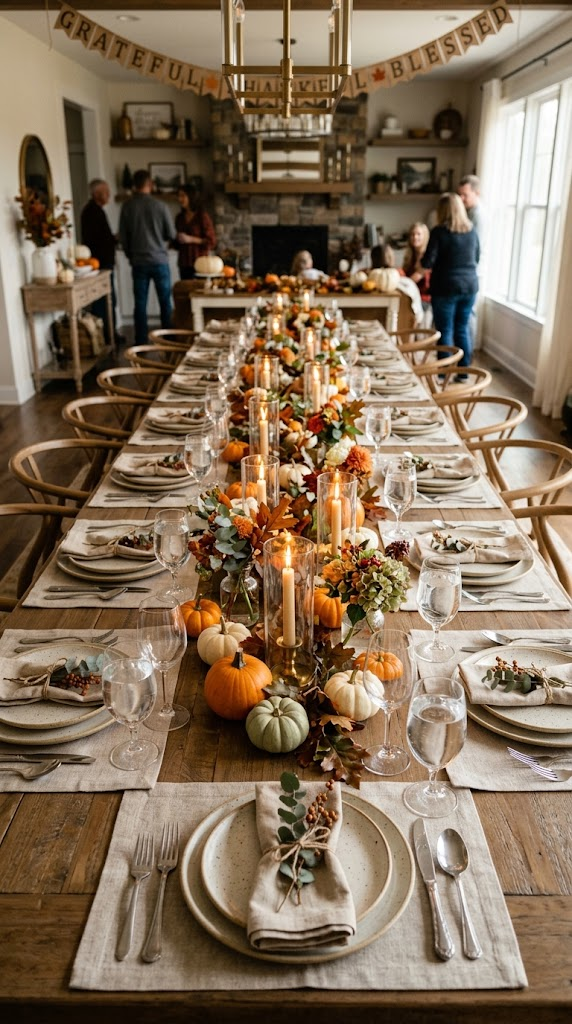 28 Thanksgiving Table Decor Ideas for a Beautiful Feast 25 28 Thanksgiving Table Decor Ideas for a Beautiful Feast