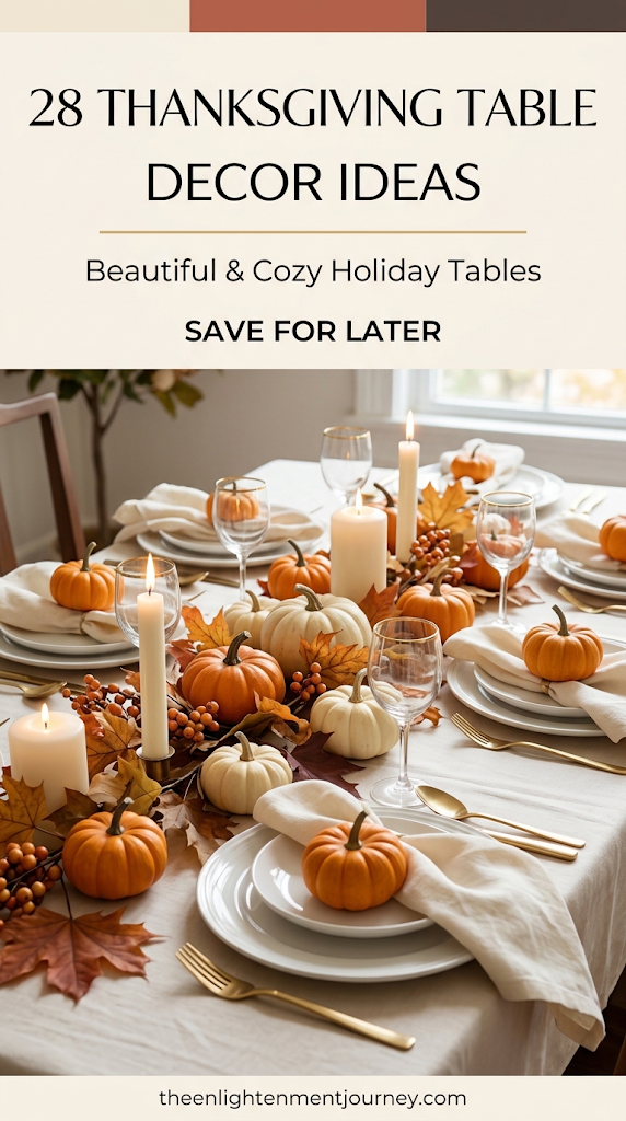 28 Thanksgiving Table Decor Ideas for a Beautiful Feast 30 28 Thanksgiving Table Decor Ideas for a Beautiful Feast