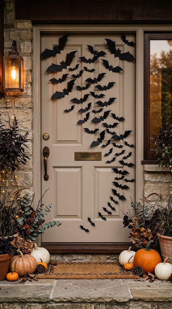25 Halloween Front Door Ideas for a Spooky Welcome