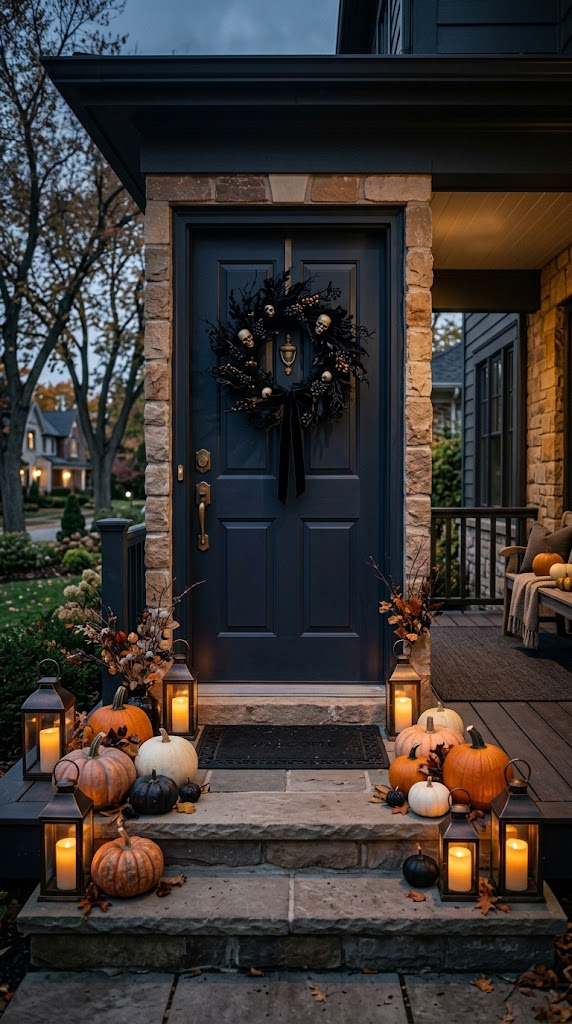 25 Halloween Front Door Ideas for a Spooky Welcome