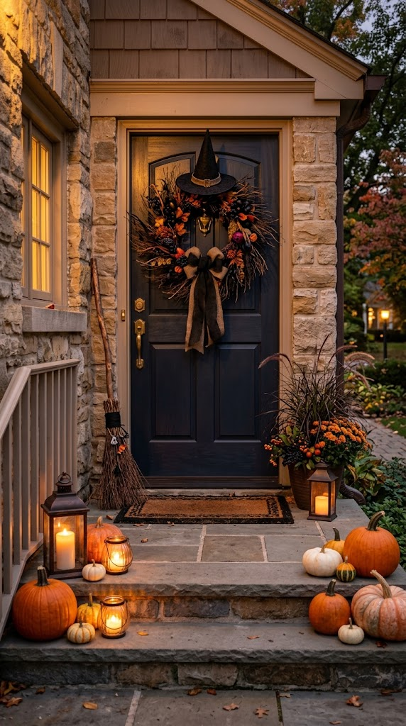 25 Halloween Front Door Ideas for a Spooky Welcome