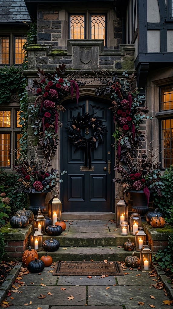 25 Halloween Front Door Ideas for a Spooky Welcome