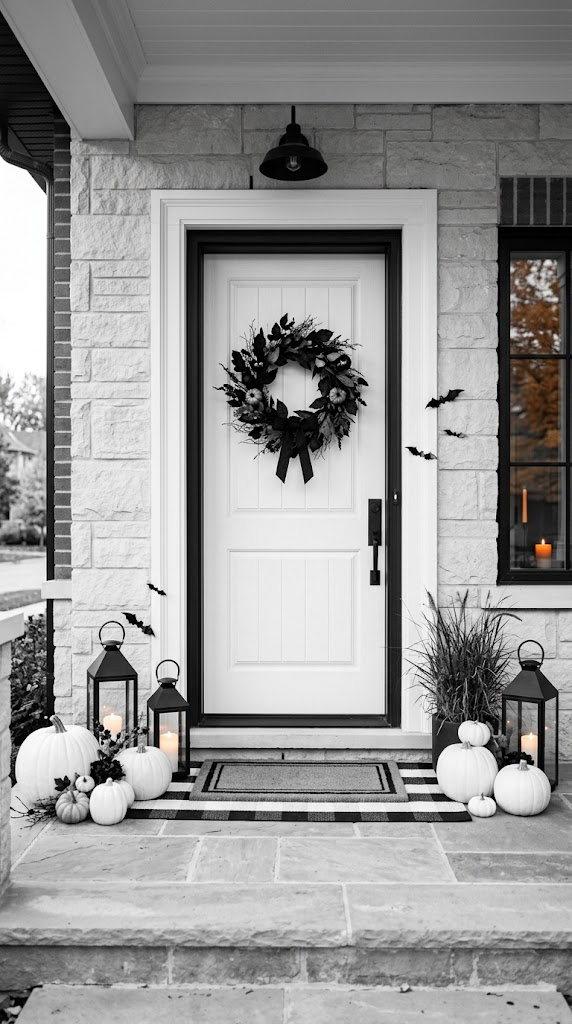 25 Halloween Front Door Ideas for a Spooky Welcome