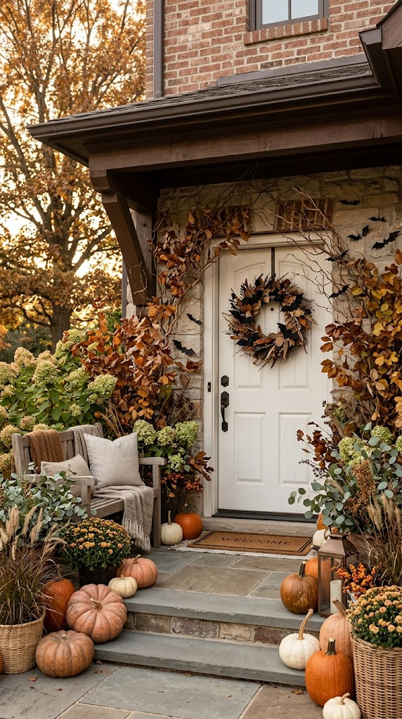 25 Halloween Front Door Ideas for a Spooky Welcome