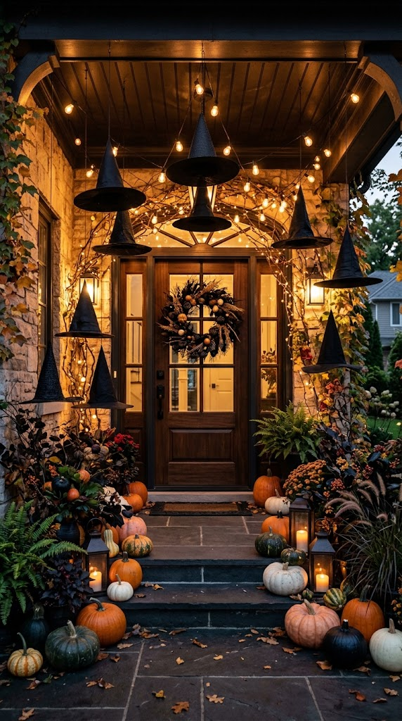 25 Halloween Front Door Ideas for a Spooky Welcome