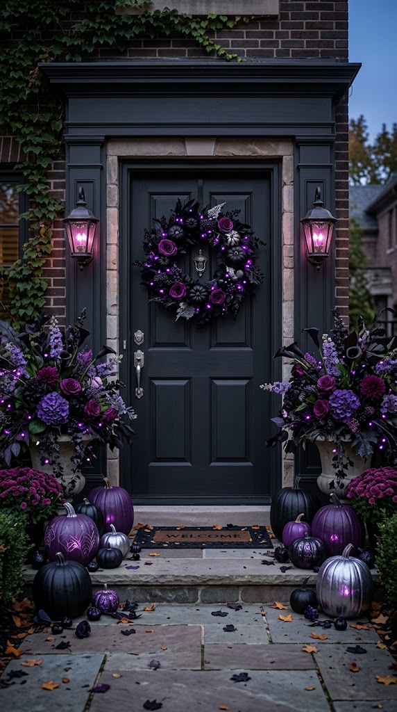 25 Halloween Front Door Ideas for a Spooky Welcome